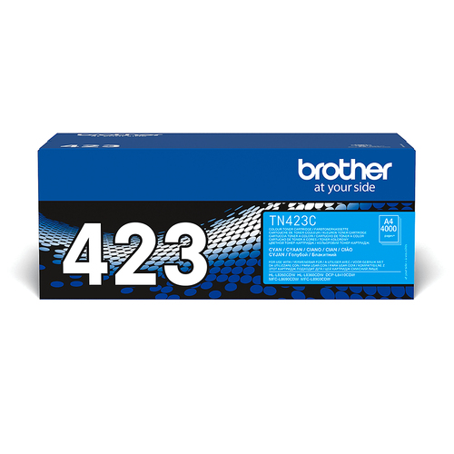 Brother TN423C Тонер-картридж TN-423C голубой (4000 стр.)  для  HL-L8260CDW,  HL-L8360CDW, DCP-L8410CDW