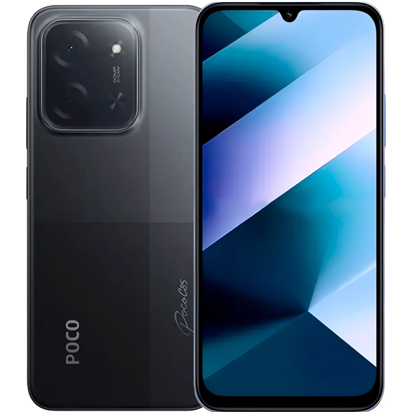 Xiaomi Смартфон POCO C85 , Black , черный, 8GB RAM 256GB ROM