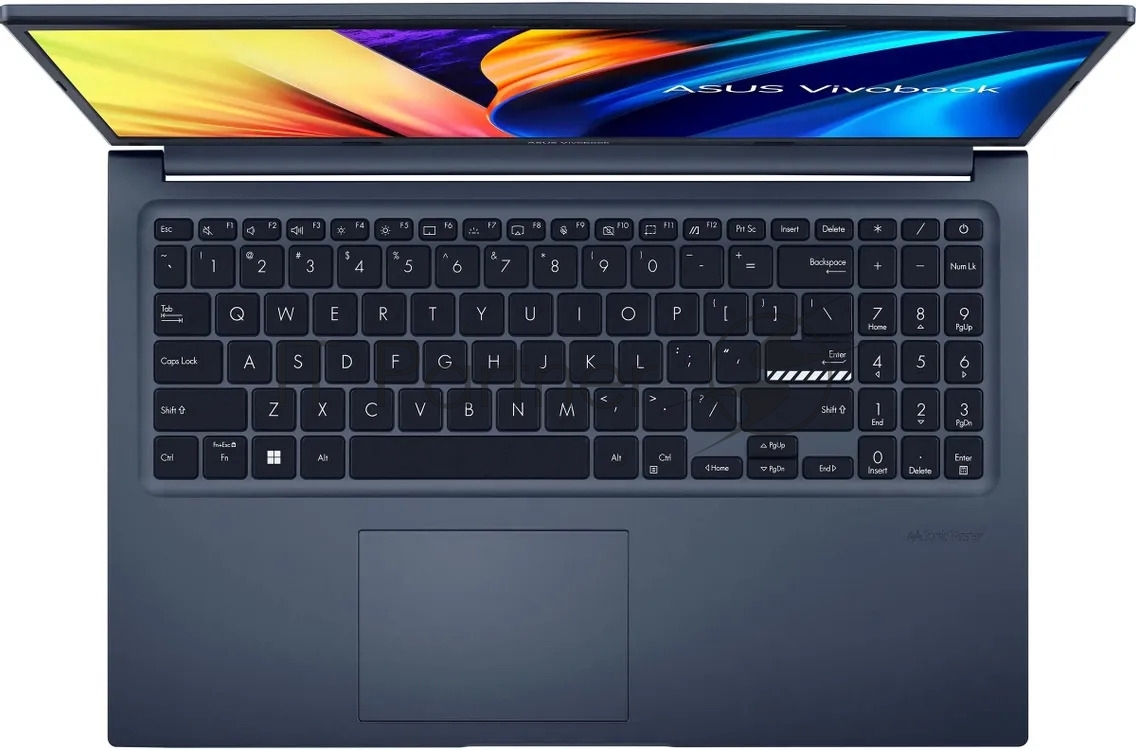 Ноутбук ASUS Vivobook 15 M1502YA/15.6"/IPS/AMD Ryzen 7 5825U/16Gb/512Gb/SSD/AMD Radeon Graphics/Без ОС/синий/1.7kg