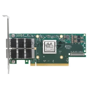 Сетевой адаптер Mellanox MCX653106A-ECAT-SP, ConnectX-6, 100GbE, QSFP56, PCIe 4.0 x16