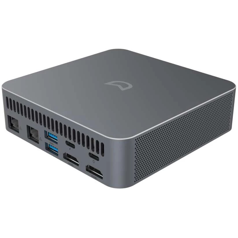 Персональный компьютер IRBIS Smartdesk mini PC i5-1235U (10C/12T - 1.3Ghz), 8GB DDR5 4800, 256GB SSD M.2, Intel UHD, WiFi6, BT 5.1, 2xHDMI, 1xthunderbolt, 2xUSB Type-C, fTPM, Mount VESA, Win 11 Pro, 1Y