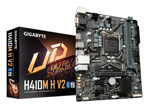 Материнская плата Gigabyte H510M H V2 2.0 Soc-1200 Intel Q470 2xDDR4 mATX AC`97 8ch(7.1) GbLAN+VGA+HDMI