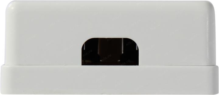 Exegate SM2-RJ45-C5 <EX292843RUS> Розетка внешняя  двойная RJ-45 кат.5e