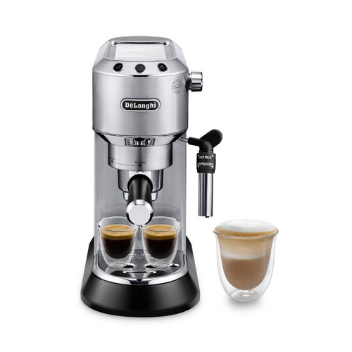 Кофеварка рожковая DeLonghi EC685.M серебристый, исп. кофе - молотый/чалды, 1.1 л, 1350 Вт, 15 бар