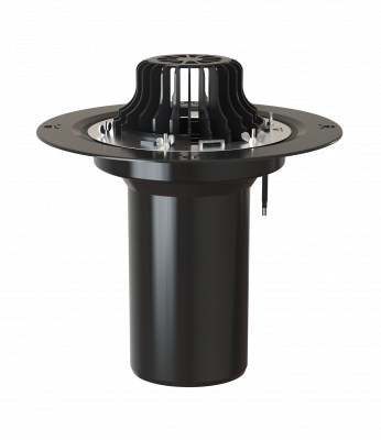 Воронка с обжимным фланцем обогреваемая VMO 160x450