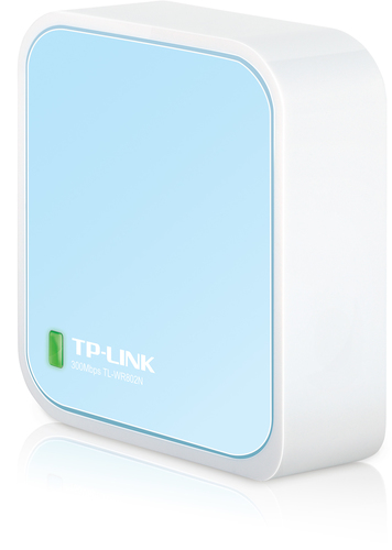Беспроводной маршрутизатор TP-Link TL-WR802N, Wi-Fi 4, N300, 2.4ГГц, 1 WAN/LAN, белый