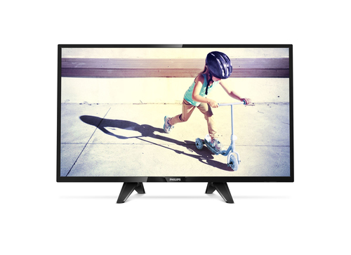 LED Philips 32"  32PHS4132/60  черный/HD  READY/60Hz/DVB-T/DVB-T2/DVB-C/DVB-S/DVB-S2/USB (RUS)