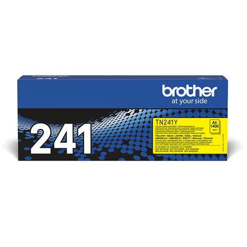 Brother TN-241Y Картридж ,Yellow MFC- 9330CDW/HL-3140CW/HL/3170CDW/DCP-9020CDW, Yellow, (1400стр)(TN241Y)