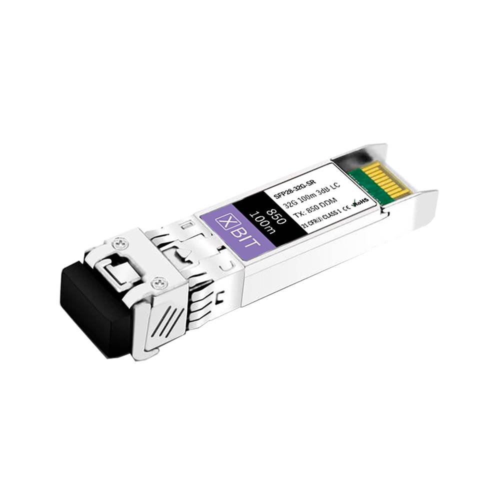 XBIT SFP28-32G-SR    SFP28, 32Gb/s, 100m, 850nm, MM, 3dB, 2LC, MMF, DDM