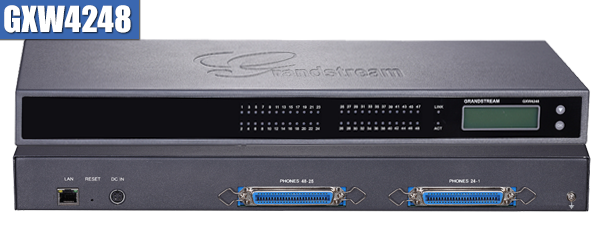IP-шлюз Grandstream Networks GXW4248, 48×FXS, 1×GbE LAN