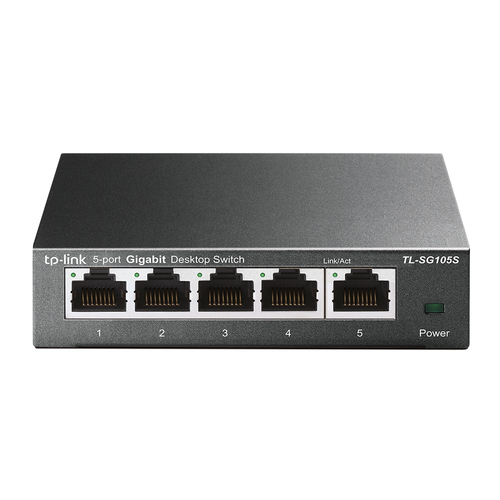 TP-Link TL-SG105S Настольный коммутатор с 5 портами 10/100/1000 Мбит/с