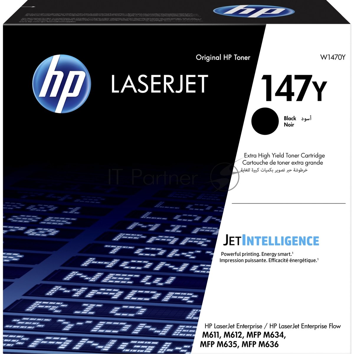 Картридж лазерный HP 147Y W1470Y черный (42000 стр.) для HP LaserJet M610dn