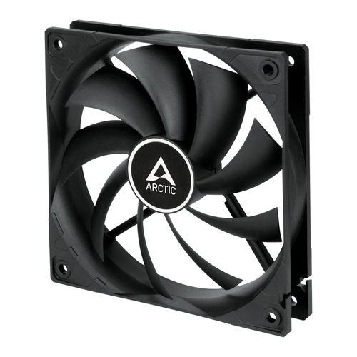 Корпусный вентилятор Arctic - F12 PWM PST, 120 мм, 4-pin, 1350rpm, цвет чёрный, ACFAN00200A