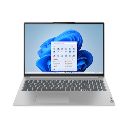 Ноутбук Lenovo IdeaPad Slim 5 16IMH9 - 16", 1920x1200 (WUXGA), 300-nit, Intel Core Ultra 5 125H 1200MHz, LPDDR5X 16 ГБ, SSD 512 ГБ, Intel Arc Graphics, Bluetooth, Wi-Fi, серый, ОС не установлена, 83DC00AVIN