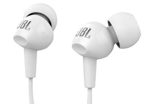 JBL C100SIUWHT наушники вкладыши, белый, проводные Mini jack 3.5 mm
