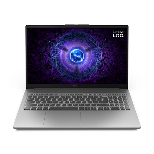 Ноутбук Lenovo LOQ 15IAX9E серый 83LK005HUE Core i5 12450HX 16Gb SSD 512Gb NVIDIA GeForce RTX 3050 6Gb 15.6" IPS FHD (1920x1080) без ОС WiFi BT Cam