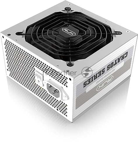 Блок питания RAIJINTEK CRATOS 1200W, 1200Вт, 80+ Gold, 120мм, модульный, белый/черный
