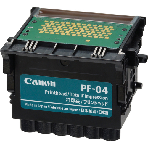 Печатающая головка Canon PF-04 (3630B001) черный для Canon iPF650, iPF655, iPF670, iPF680, iPF685, iPF750, iPF755, iPF760, iPF765, iPF770, iPF780, iPF785, iPF830, iPF840, iPF850.