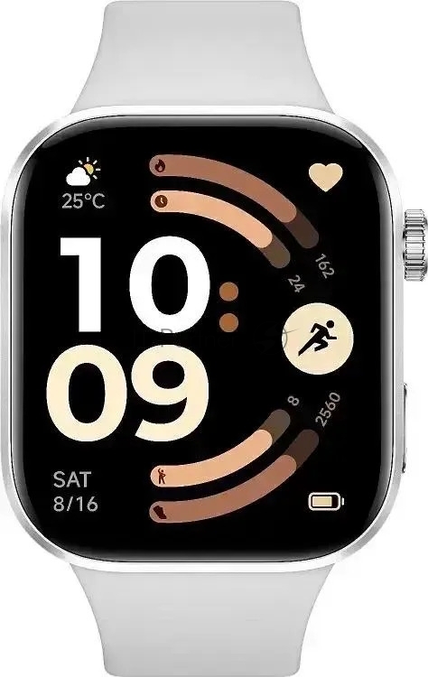 Умные часы Xiaomi Redmi Watch 6, 2.07" AMOLED, GPS, Bluetooth 5.4, IPX/WR50, серебристый