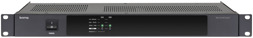 Усилитель BIAMP [REVAMP2120T] (APART) 2-канальный, трансляционный: 2х120Вт (4Ом/100В); 2х60Вт /8Ом. Bridge:120Вт/8Ом. Вх.: 2хRCA/2хEuroblock. Вых.:2xEuroblock. 1U.