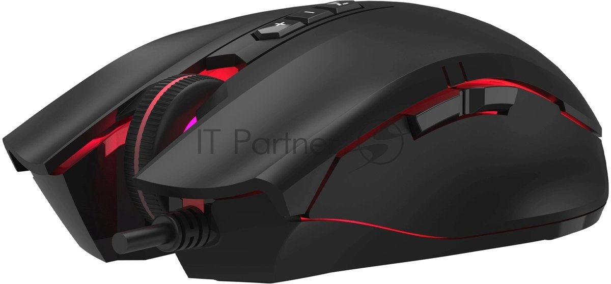 Мышь проводная A4Tech Bloody ES7 черный, 6000 dpi, USB, кнопки - 8
