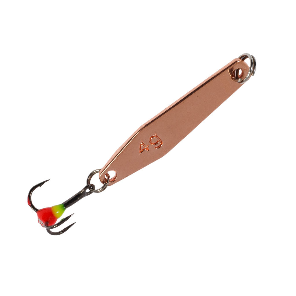 29 Блесна зимняя KDF Minkur 130-8022 4 гр 40 мм цв copper