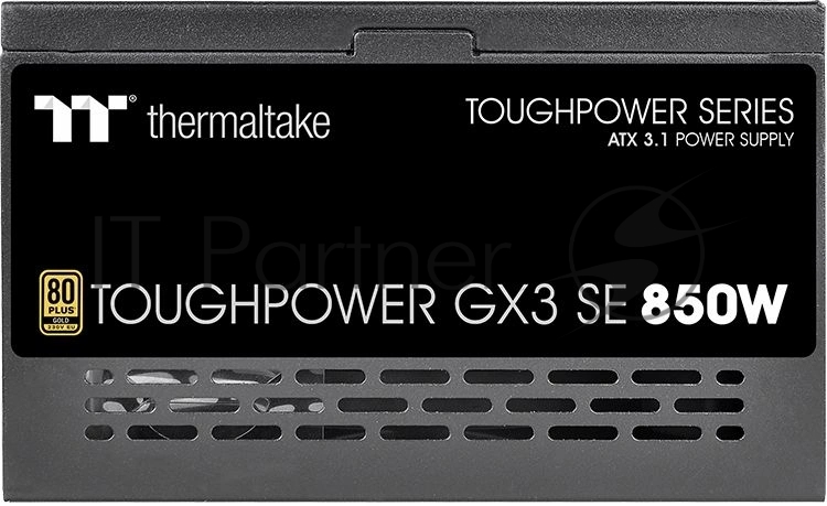 Блок питания Thermaltake Toughpower GX3 SE 850W, 850Вт, 80+ Gold, 120мм, немодульный, черный