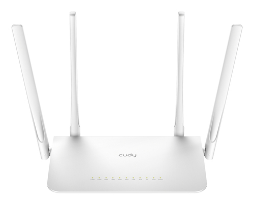 Маршрутизатор/ AC1200 Gigabit Dual Band Wi-Fi Mesh Router, Chipset MediaTek, 5 x10/100/1000Mbps RJ45 Ports, 4 x 5dBi fixed antennas,  WiFi router/AP/ Repeater/WISP Mode, 802.11ac/a/b/g/n, 867Mbps at 5GHz + 300Mbps at 2.4GHz, Zerotier/Wireguard/OpenVPN/IPSec/L2TP/PPTP VPN,  DNS over Cloudflare/Google/Quad9, DDNS, WiFi Schedule, IPv6,  WPS,WPA3, IPTV, WOL, TR069/TR098/TR111/TR181, Cudy Mesh, Cudy APP