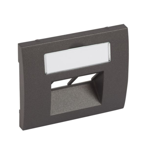 Лицевая панель для информационной розетки G.Life dark bronze Legrand 771258