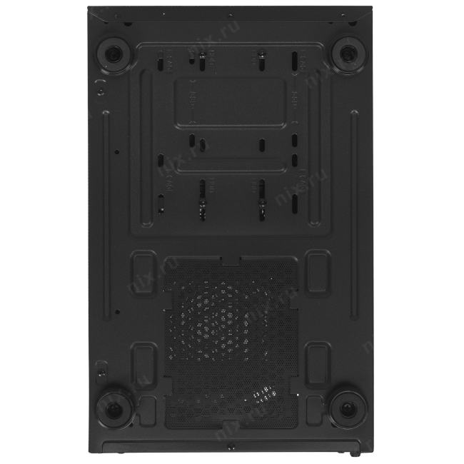 Корпус Formula Crystal Z1 черный без БП ATX 3x120mm 2xUSB2.0  1xUSB3.0  audio  bott PSU