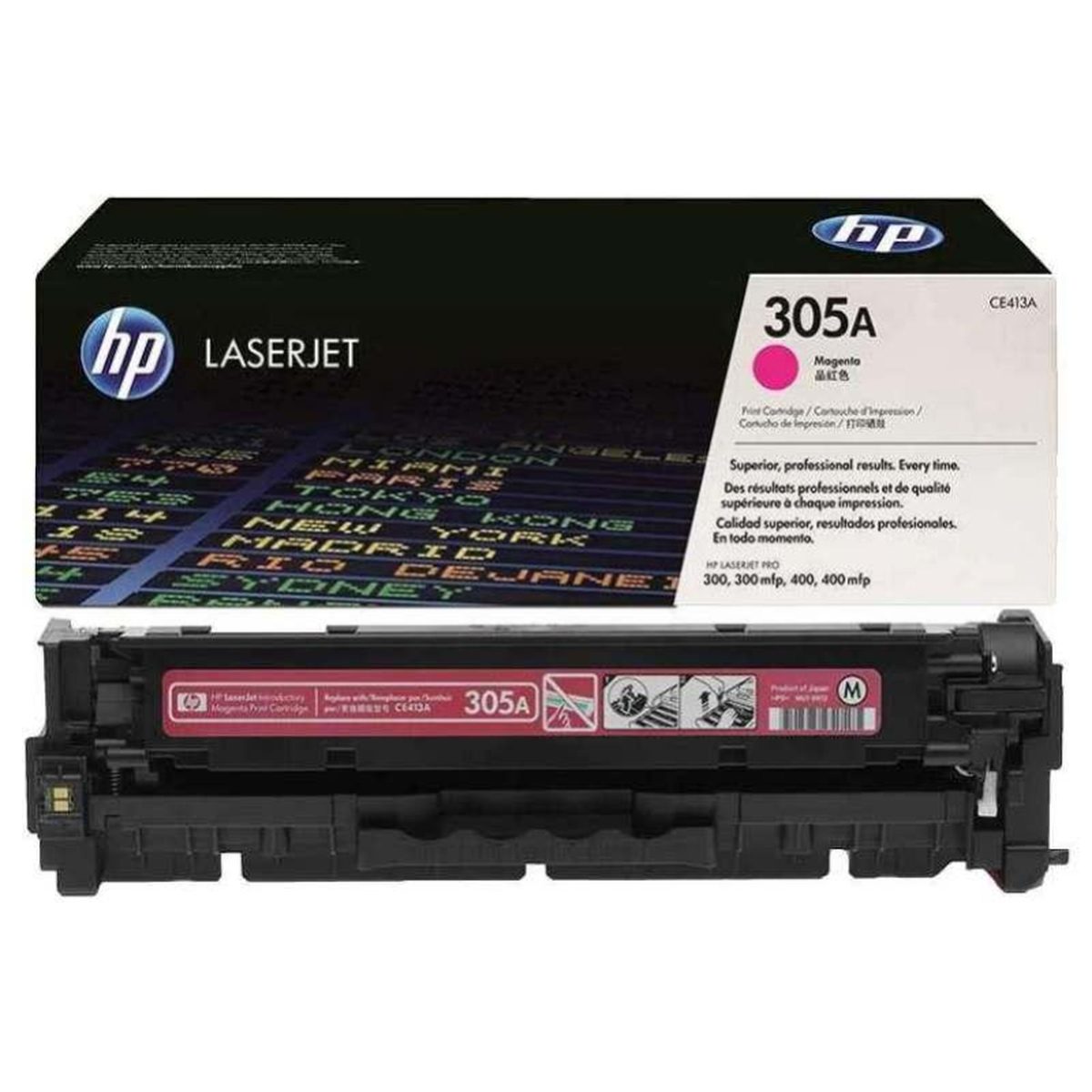 HP CE413A Картридж ,Magenta{CLJ Pro 300 Color M351 /Pro 400 Color M451/Pro 300 Color MFP M375/Pro 400 Color MFP M475, Magenta, (2 600 стр.)}