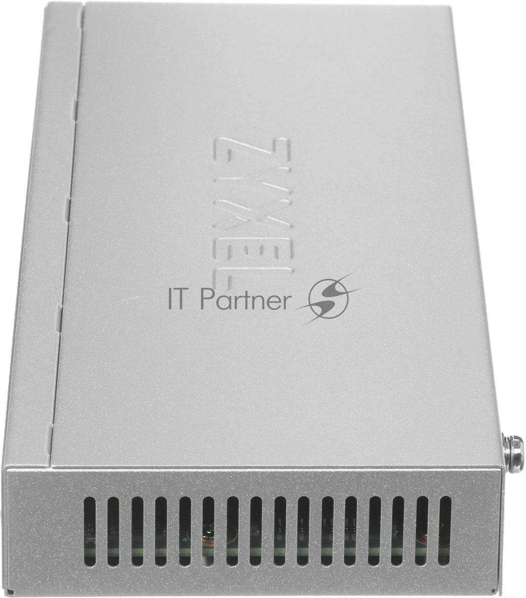 Коммутатор ZYXEL GS1200-8HPV3-EU0101F, 8×1 Гбит/с, 4×PoE+, 68 Вт, управляемый