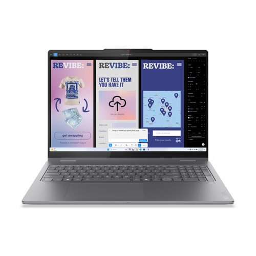 Ноутбук Lenovo Yoga 7 2-in-1 16ILL10,16" (1920x1200) IPS/Intel Core Ultra 7 256V/16 ГБ DDR5/1024 ГБ SSD/Intel Arc Graphics/Windows 11 Home, Серый (83JT0001US)