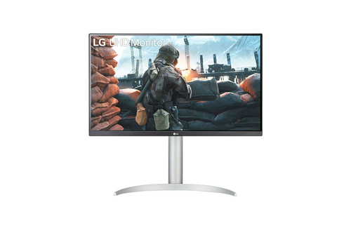 Монитор 27" LG UltraFine 27UP650-W IPS 3840x2160, 60 Гц, 5 мс, 16:9, 400 кд/м2, 2xHDMI, 1xDP, серебристый