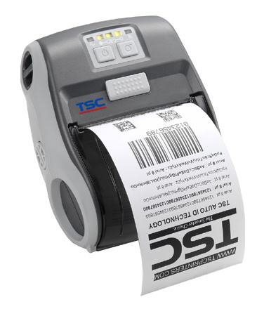 99-048A074-0402 Термопринтер TSC ALPHA-3R  99-048A074 переносной светло-серый
