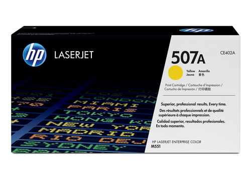 (Спец.цена) Оригинальный лазерный картридж HP CE402A (507A) (6000 стр., желтый) для HP LaserJet Enterprise 500 Color M551n | M551dn | M551xh
