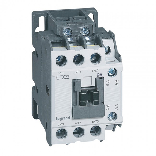 Legrand 416086 CTX3 Контактор 3п 9А  1НО1НЗ  230В  AC (416086)
