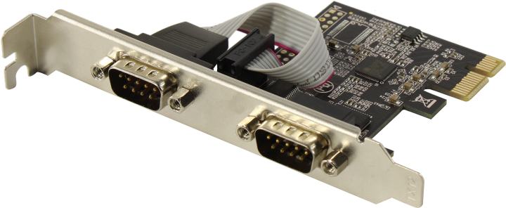 Контроллер Espada PCIe2SAX, PCI-E, 2S port, AX99100