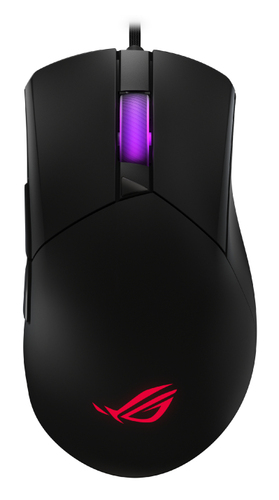 Мышь ASUS ROG Harpe Ace Mini, 49g, 2.4GHz RF, Bluetooth 5.1, 42000 DPI sensor, 5 Programmable Buttons, Blac