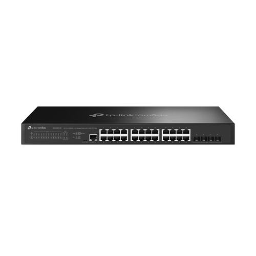 TP-Link SG3428X-M2 Управляемый коммутатор JetStream уровня 2+ с 24 портами 2,5 Гбит/с и 4 портами SFP+ 10 Гбит/с