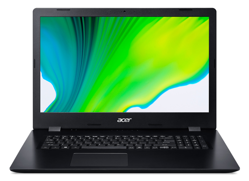 Ноутбук Acer Aspire A317-52-36CD 17.3" HD+, Intel Core i3-1005G1, 4Gb, 256GB SSD, DVD-RW, int., Win10Pro, чёрный, (NX.HZ