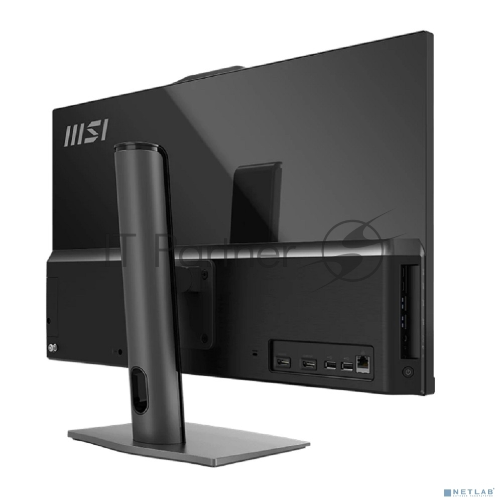 Моноблок MSI Modern AM272P 1M AiO 27" FHD (1920x1080)IPS AG Non-touch, Core i3-100U (1.2GHz), 8Gb DDR5(1x8GB),256Gb SSD M.2,Intel UHD,WiFi,BT,camera,WirelessKB&mouse Eng/Rus,NoOS,1y war-ty,черный (9S6-AF8231-1035)