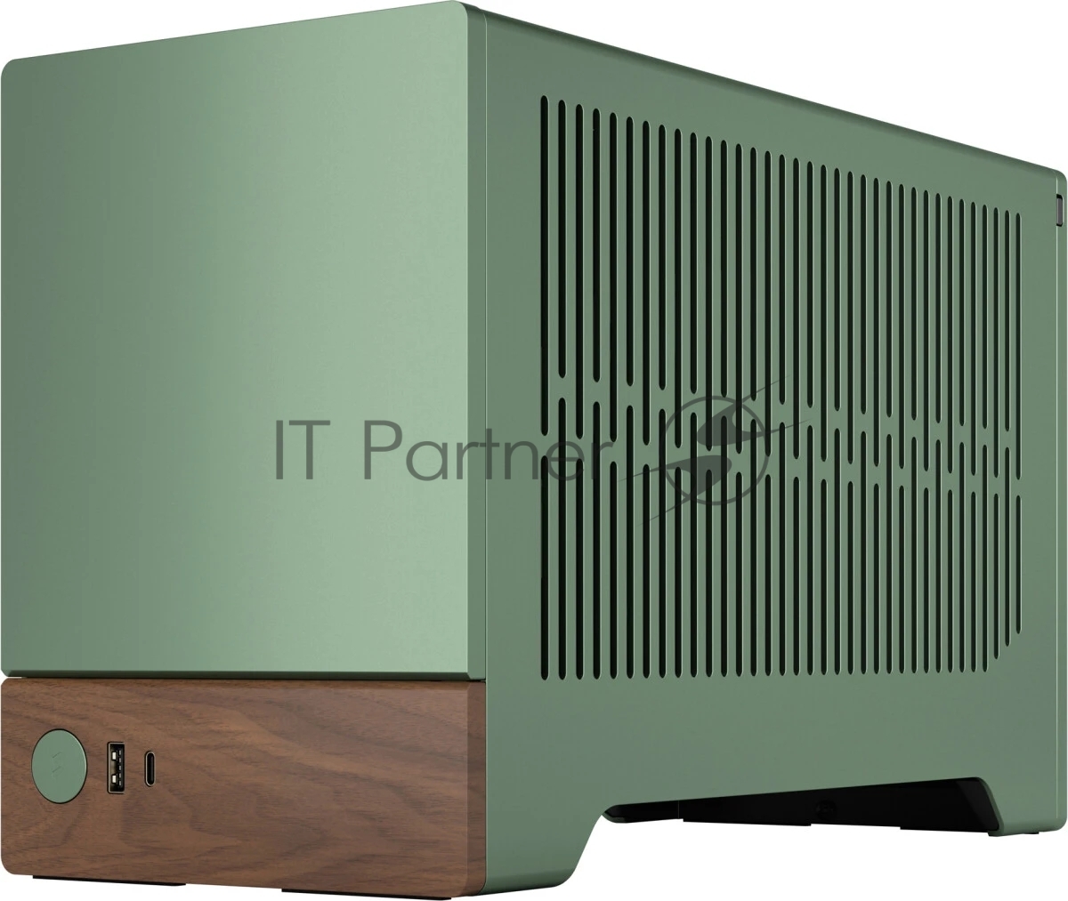 Компьютерный корпус без блока питания Fractal Design Terra, Mini-Tower, no fans, 1xUSB-A 3.0 + 1xUSB 3.2 Type-C, SFX PSU Support, mITX Jade