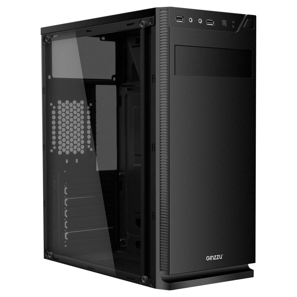 Корпус Ginzzu A250 Window, без БП