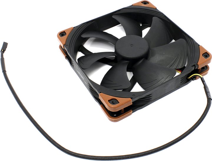 Noctua NF-A14 IndustrialPPC-2000 (3пин,  140x140x25мм,  31.5дБ,  2000 об/мин)