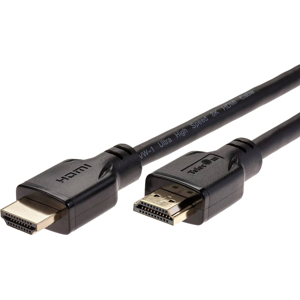 Кабель HDMI 19M/M,ver. 2.1, 8K@60 Hz 2m Telecom <TCG255-2M>/TLK-TCG255-2M/Кабель HDMI 19M/M,ver. 2.1, 8K@60 Hz 2m Telecom <TCG255-2M>
