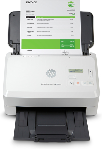 6FW09A#B19 - Scanner HP Europe/ScanJet Enterprise Flow 5000 s5/A4/7500 p.day все наши цены всегда включают НДС