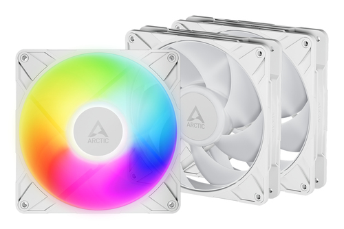 Arctic <ACFAN00321A> P14 Pro A-RGB White - 3 Pack (4пин, 140x140x27мм, 400-2500об/мин,  уп 3 шт)
