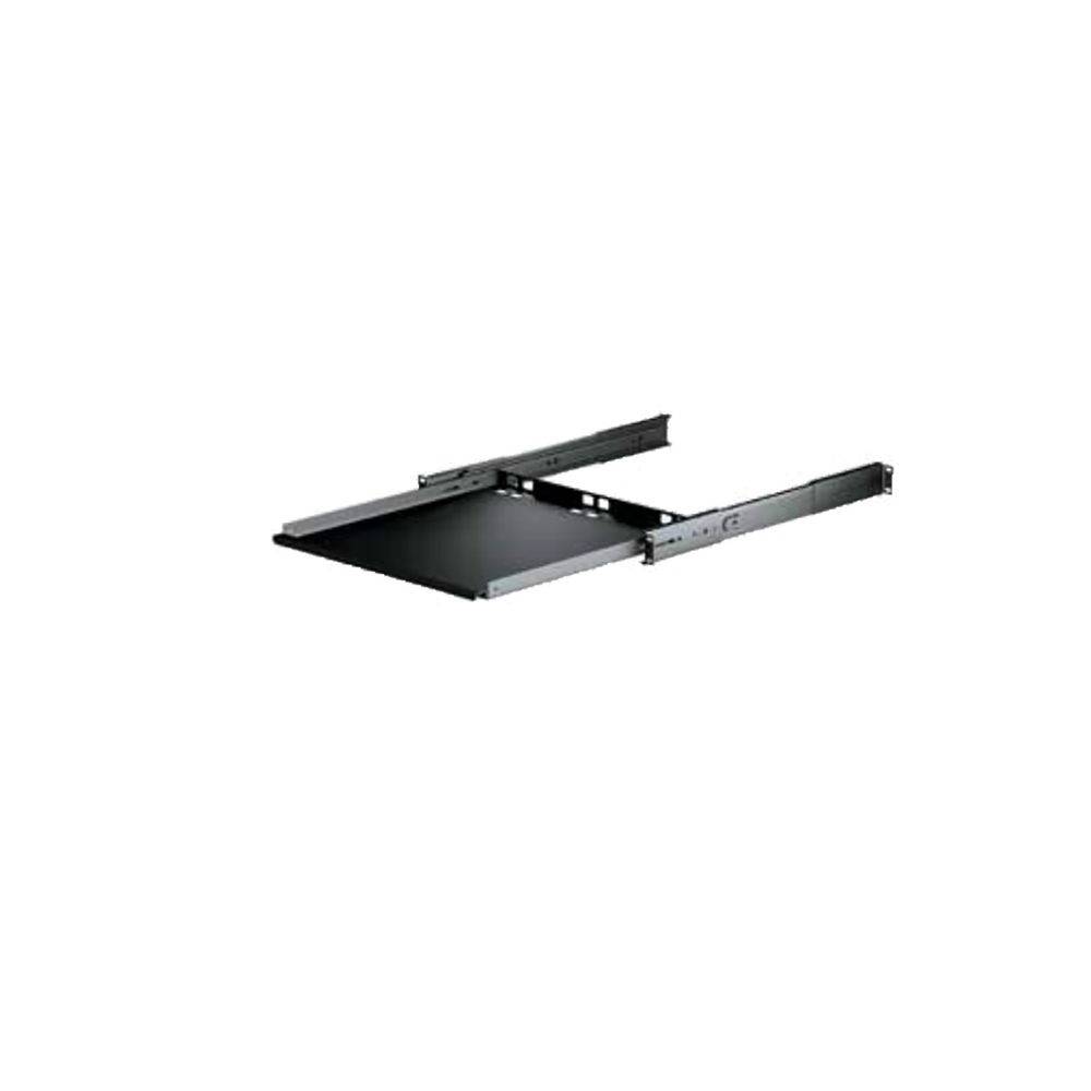 C3Solution Полка Полка 19" выдвижная для клавиатуры с направляющими, L=620-750мм, черная