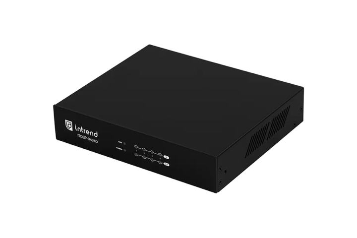 Аудиопроцессор INTREND ITDSP-0404Dv2 цифровой, 4x4 аналоговых входов/выходов, AEC, AFS, ANC, Dante 4x4, USB-B  2x2 на за